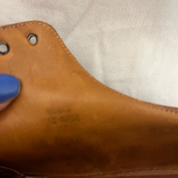 1960’s Style 3 Tone Golf Spectators Shoes Size 10 - Picture 7 of 7